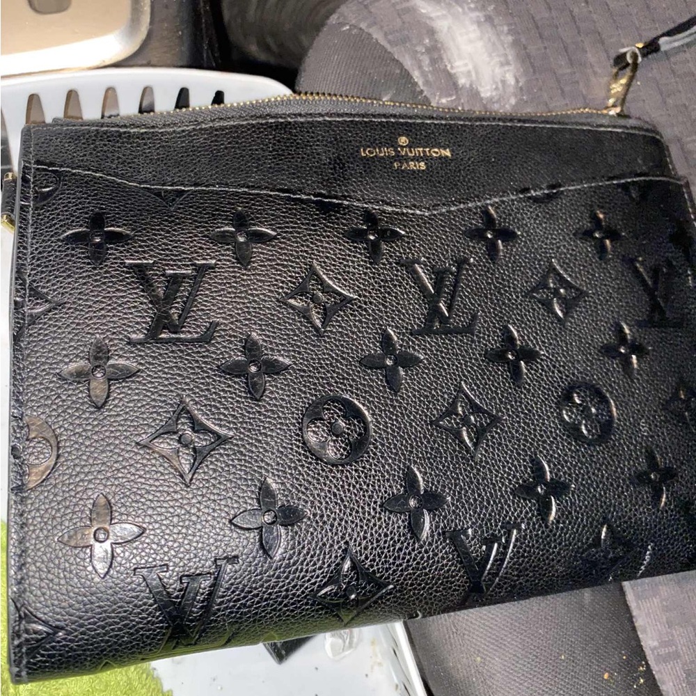 Louis Vuitton Black Monogram Pouch